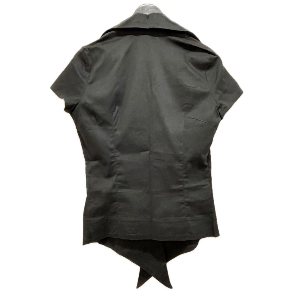 Sz.M-NWOT-Sustainable-High Quality-Button Shirt with Short Sleeve- *Black* - Picture 3 of 9